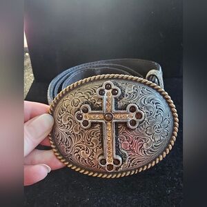 Nocona Belt And Buckle
